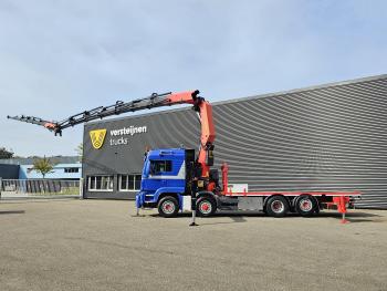 MAN TGS 35.500 8x4-6 / PALFINGER 92 t/m CRANE +JIB